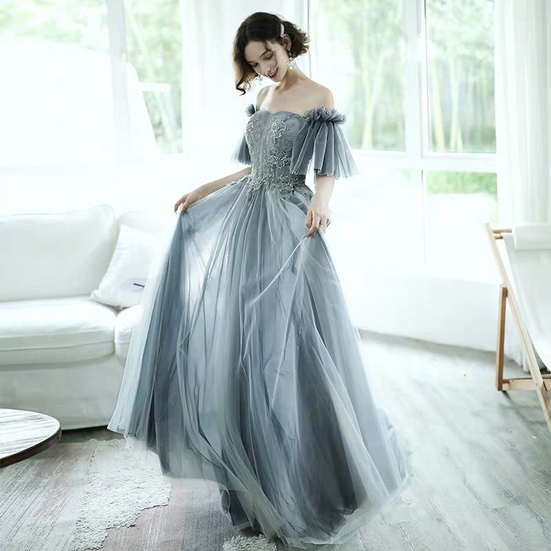 Bridesmaid dress new autumn fairy temperament girlfriends group sisters long dresses slim bridesmaid evening dress female