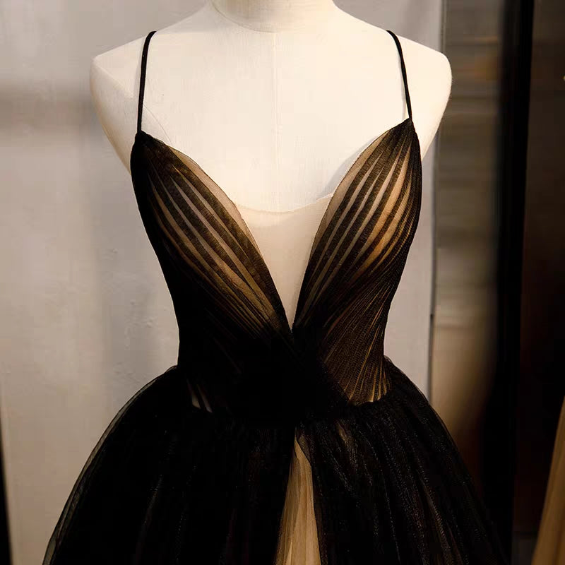 Banquet evening dress long skirt women new black show thin usual can wear the annual fairy temperament birthday dress