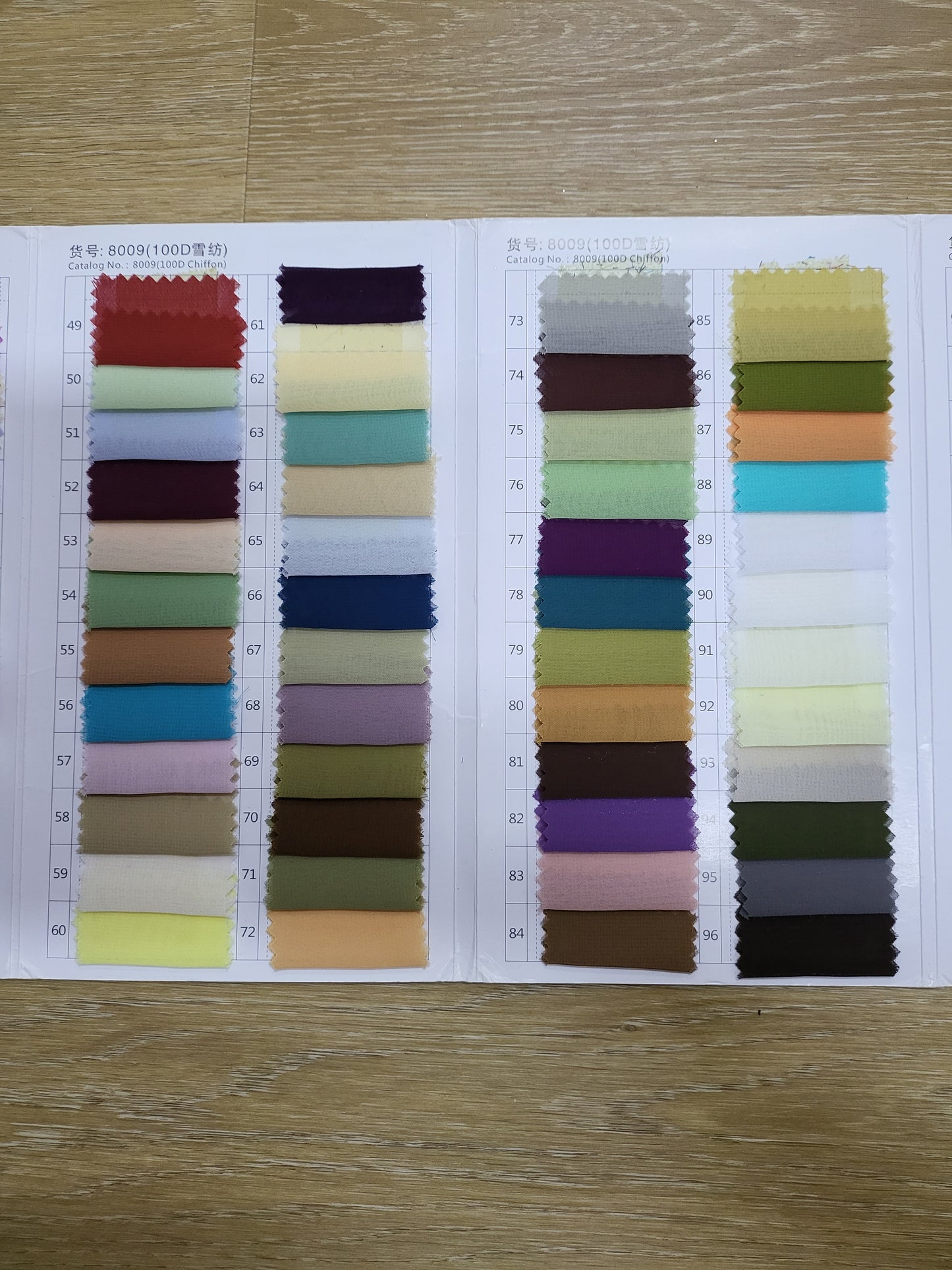 Chiffon standart