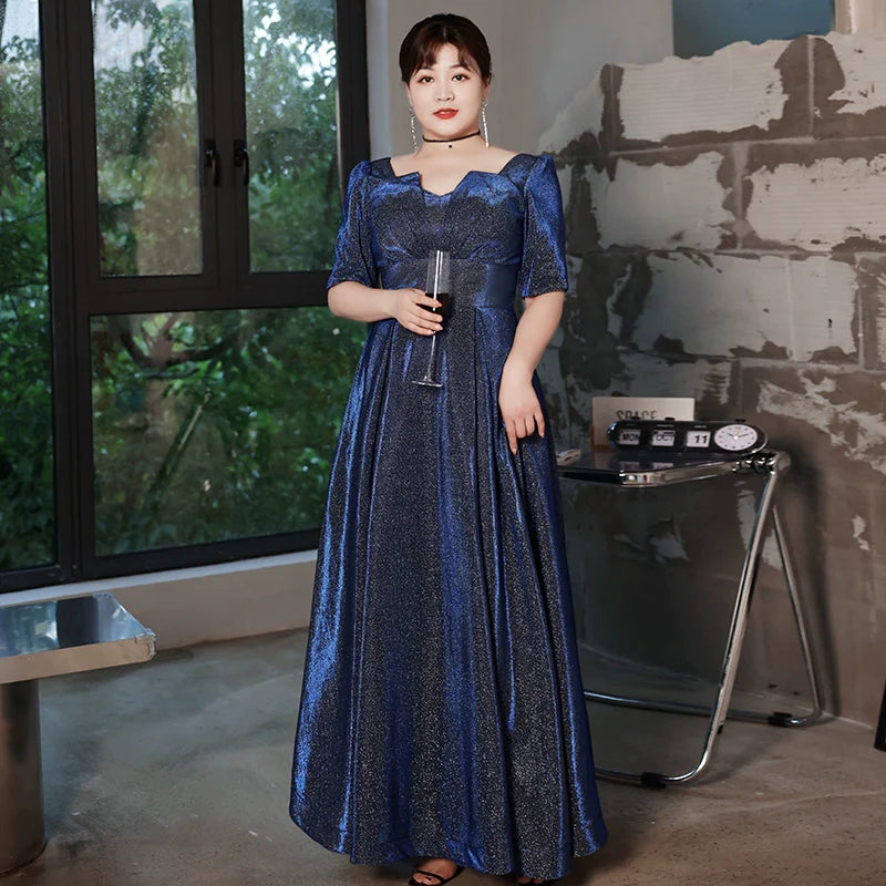 Elegant French Evening Dress