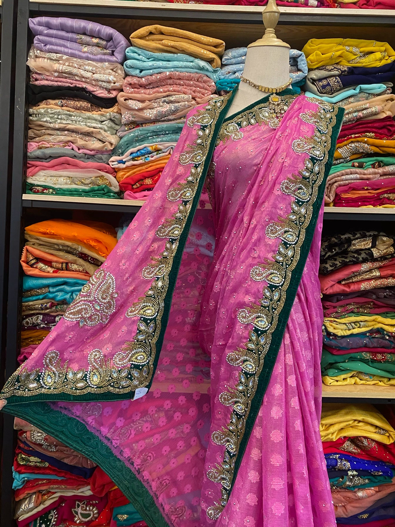Luxury Silk Saree Embroidered