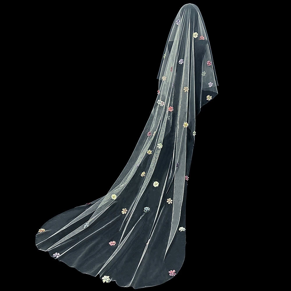 Wedding Veil Dopamine Petal