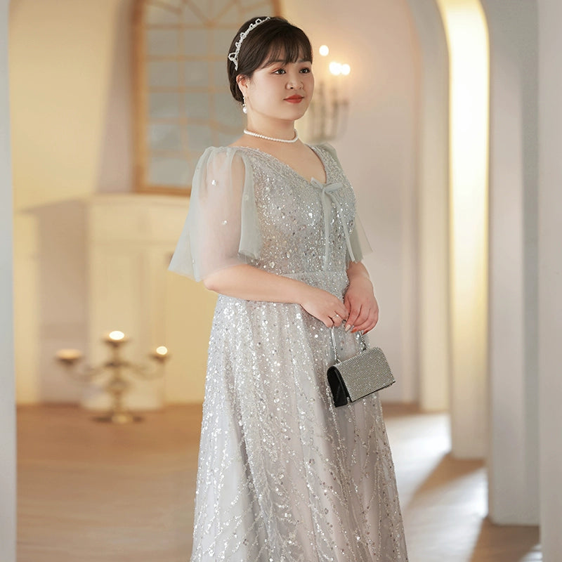 Elegant French Evening Dress