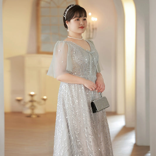 Elegant French Evening Dress