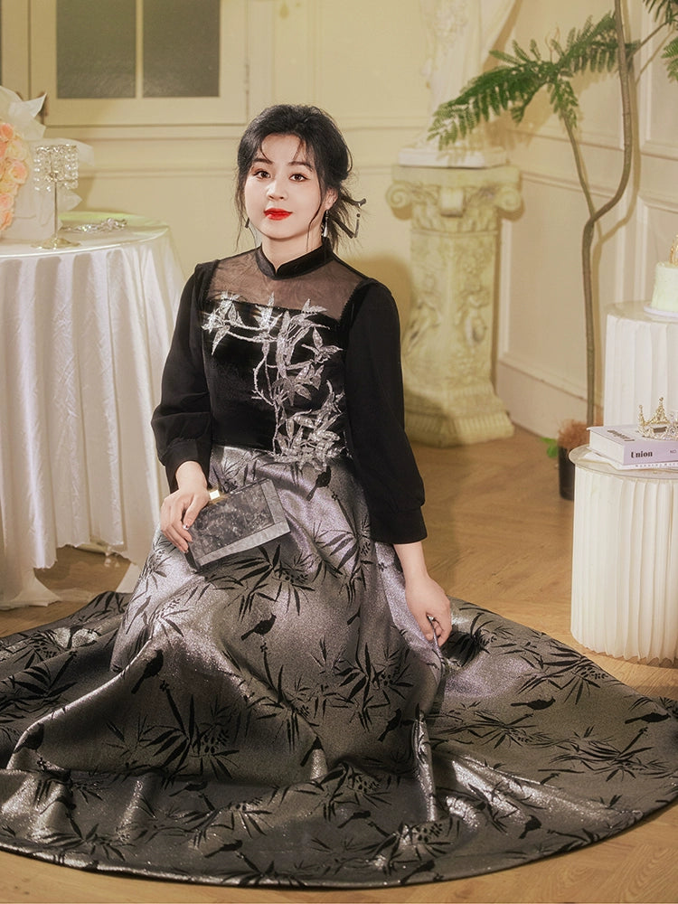 Cheongsam Evening Dress