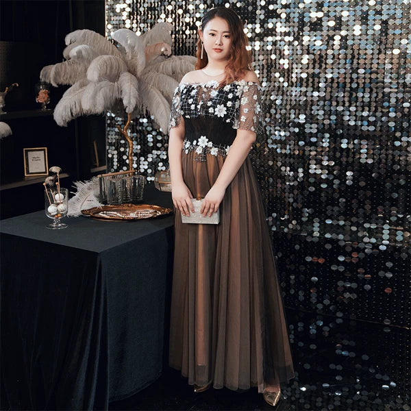 Elegant High-Quality Plus Size Evening Dress