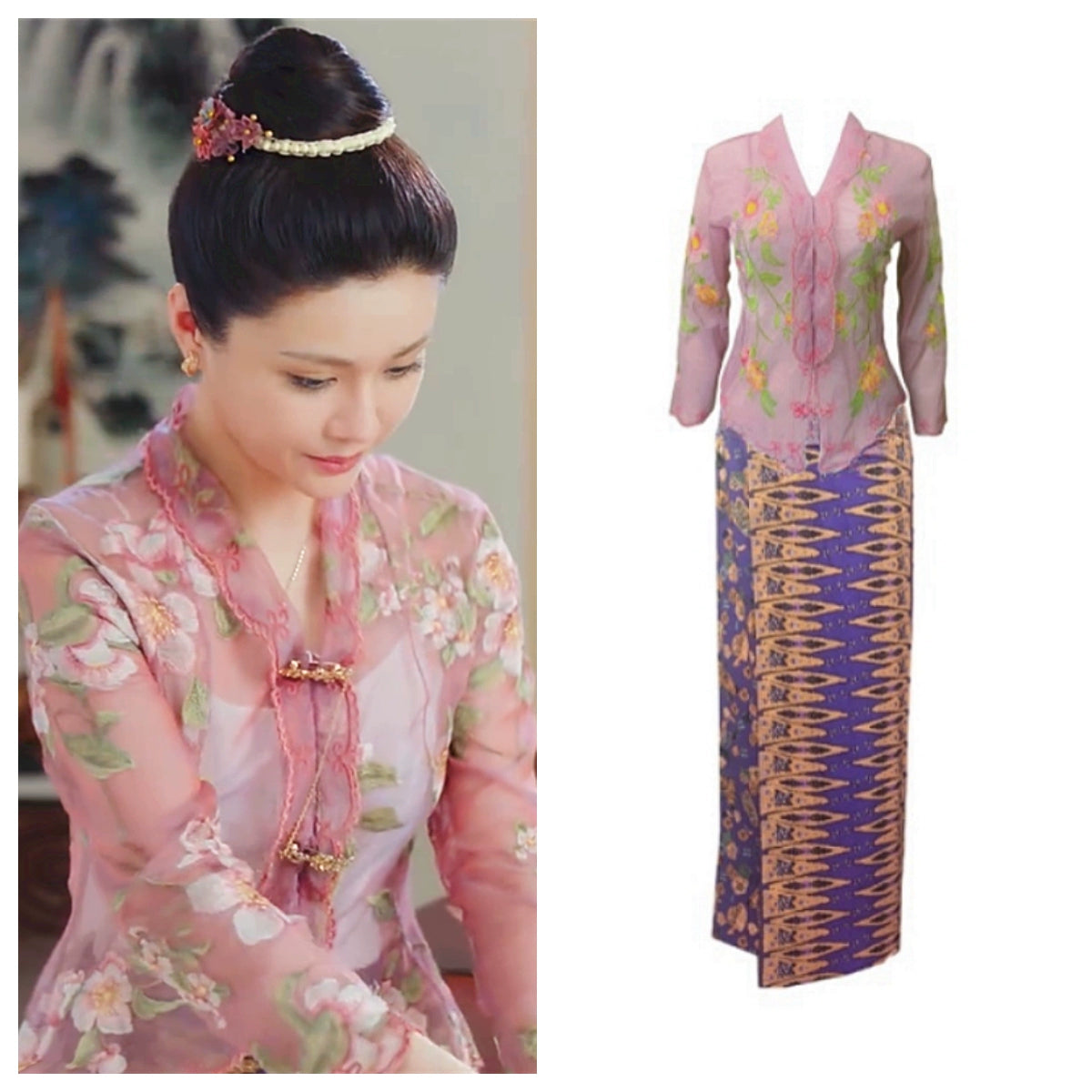Nyonya Embroidered Top