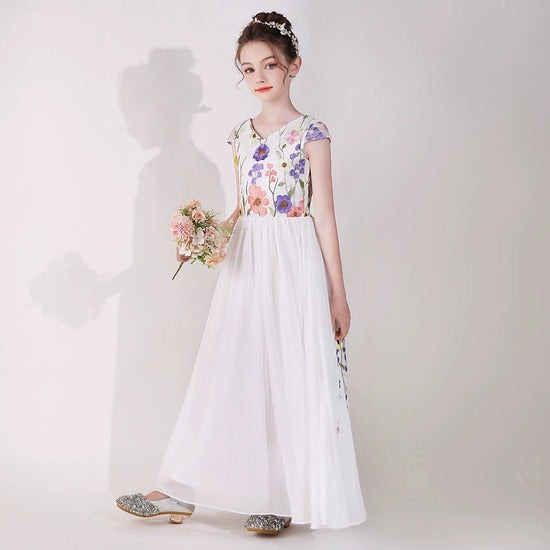 Flowered Princess Dress