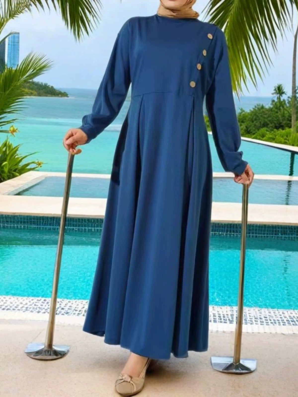Ethnic Long Fashionable Dress