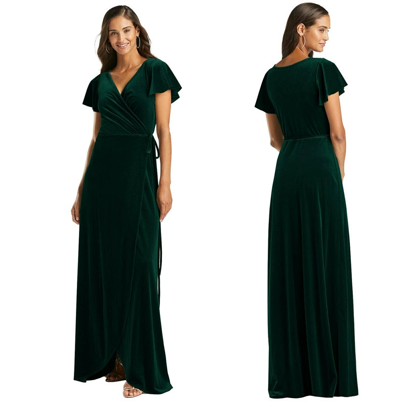 Demi-Season Bridesmaid Dress