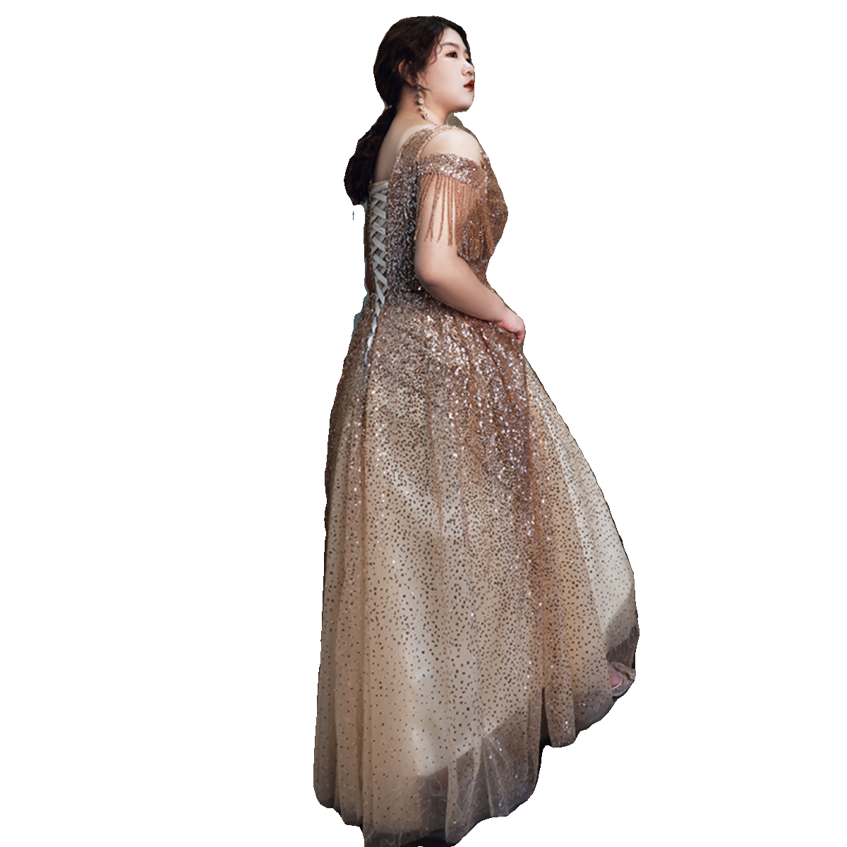 Elegant High-end Evening Dress