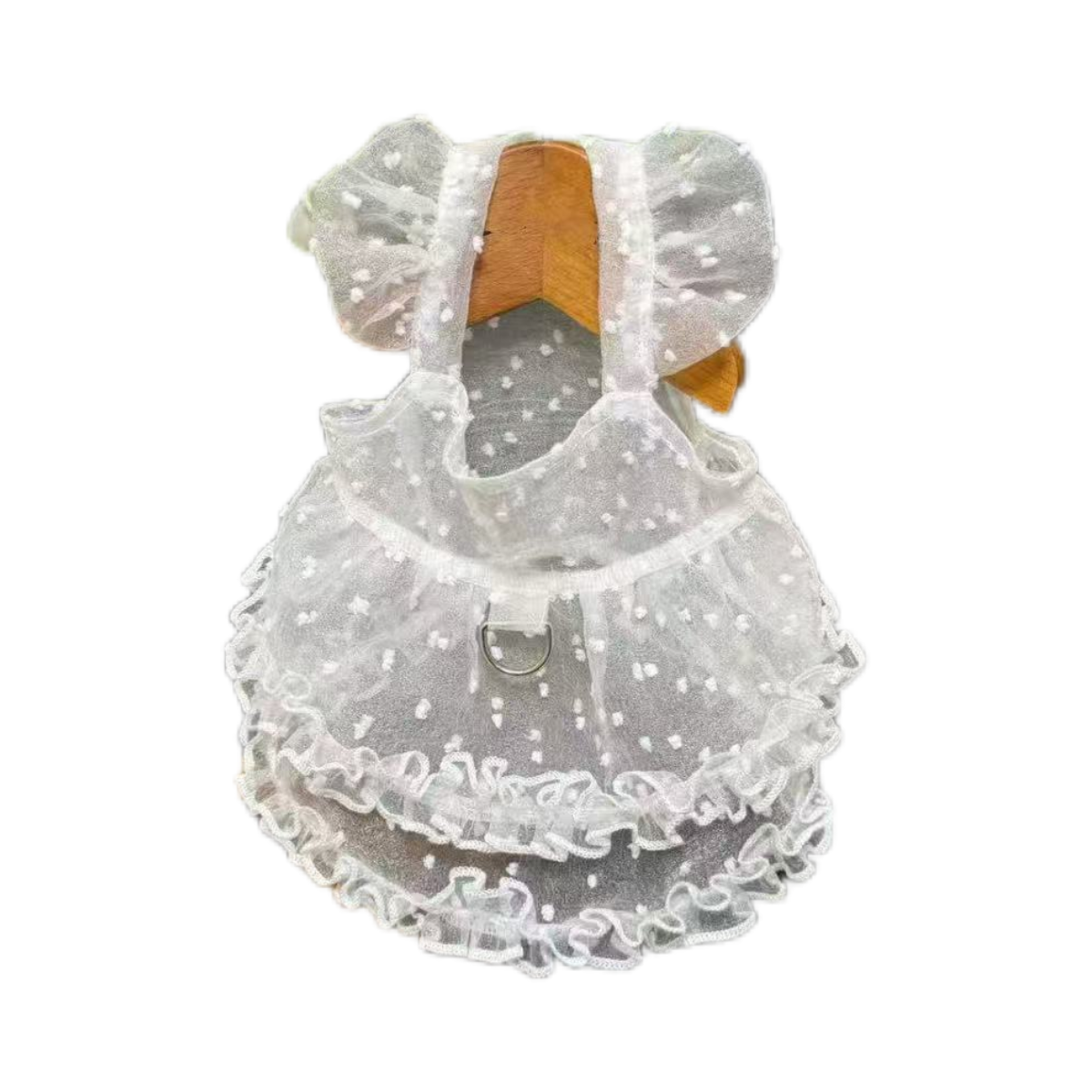 Fluffy Starry Sky Small Dog Jumpsuit Summer Teddy Dress