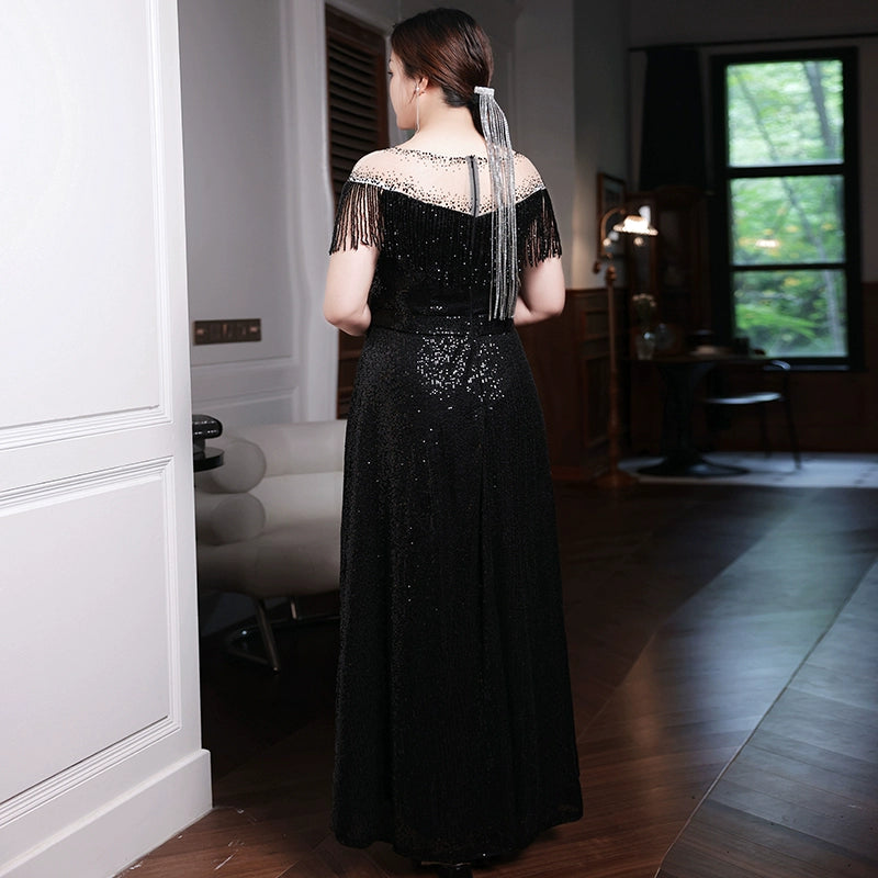 Elegant Black Evening Dress