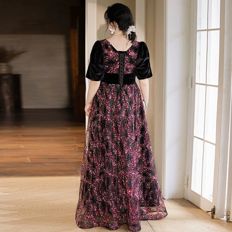 Elegant Black Evening Dress