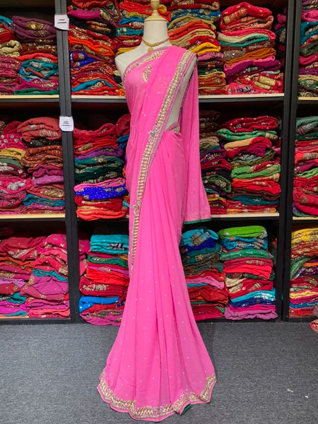 Indian Heavyworkers Sari