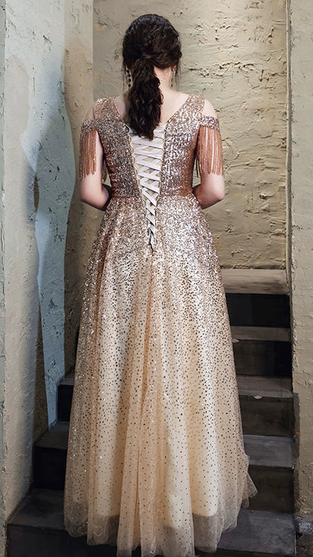 Elegant High-end Evening Dress