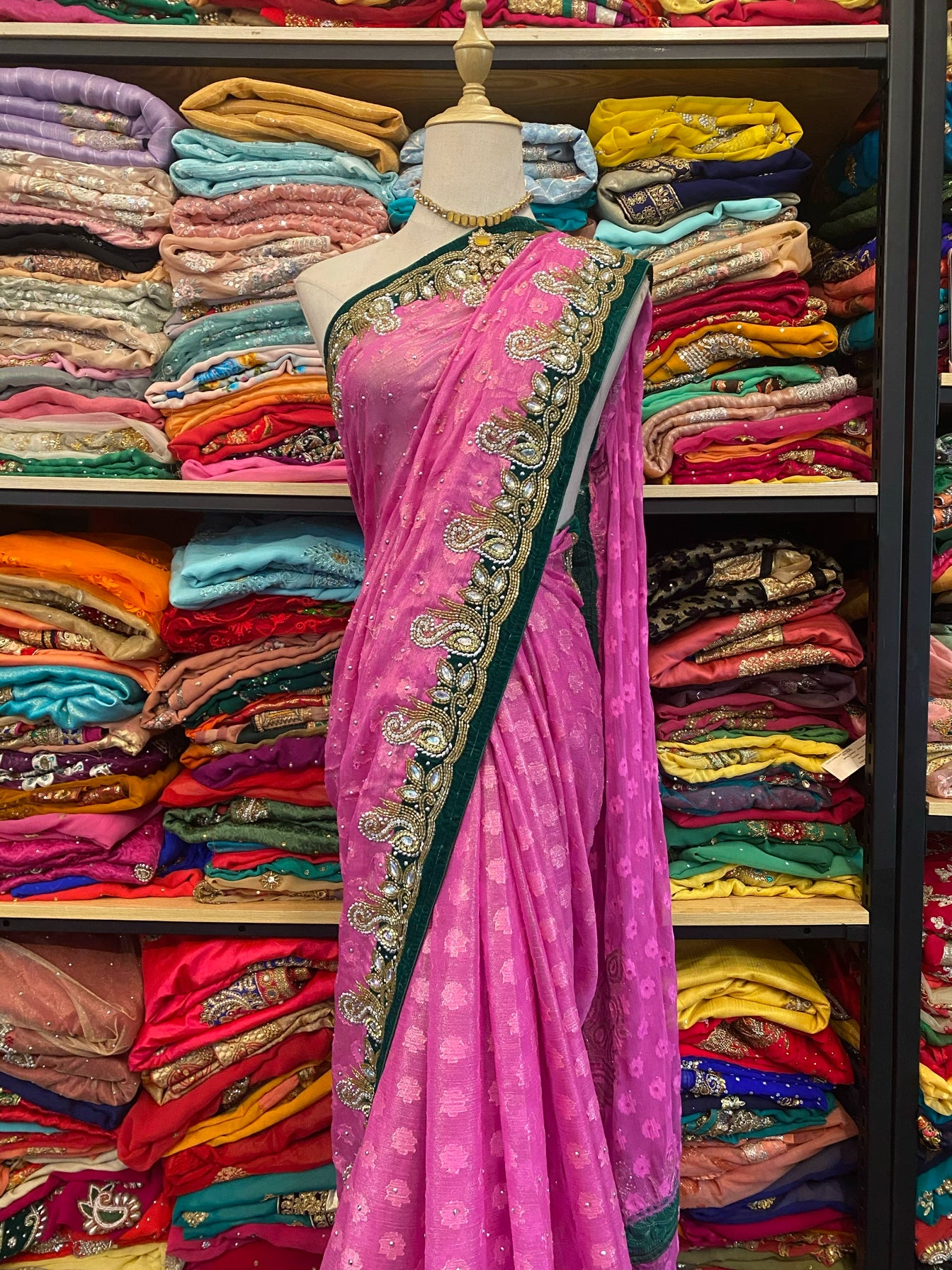 Luxury Silk Saree Embroidered