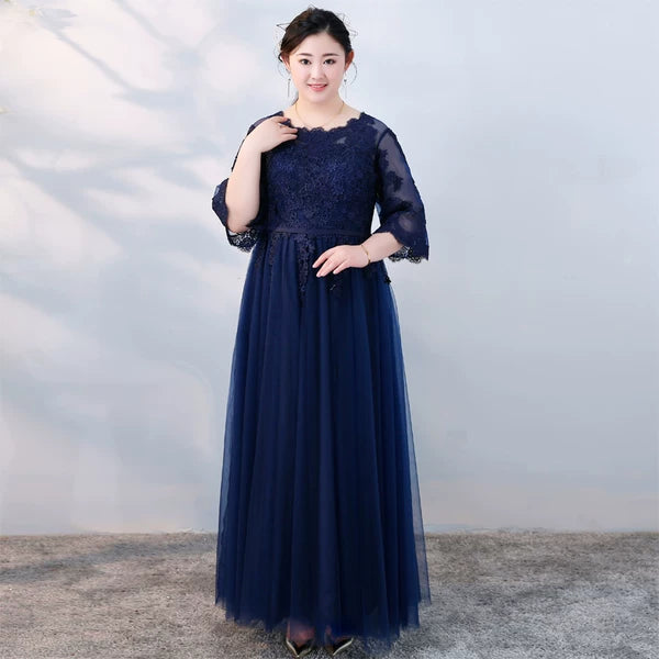 Tibetan Green Evening Dress 3XL
