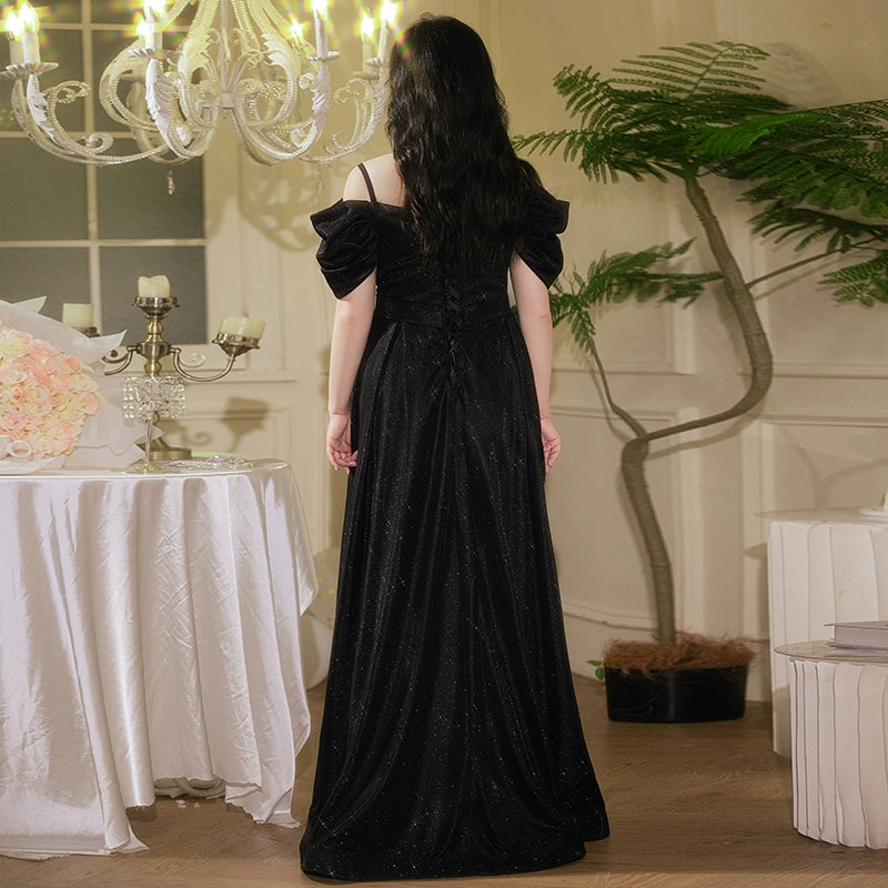 Elegant Open Shoulders Evening Dress