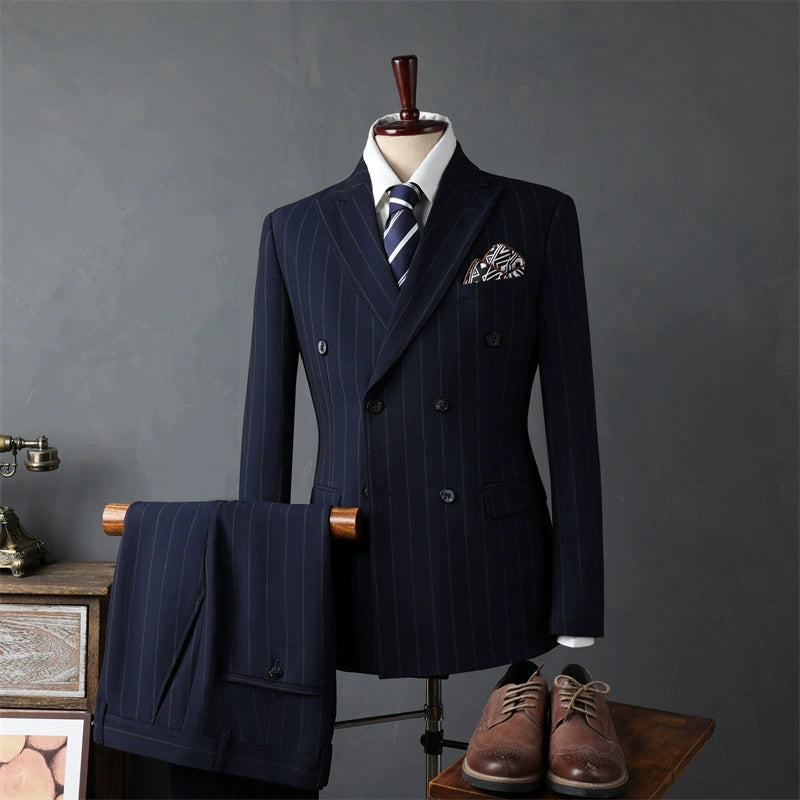 British Style 3-Piece Suit Set