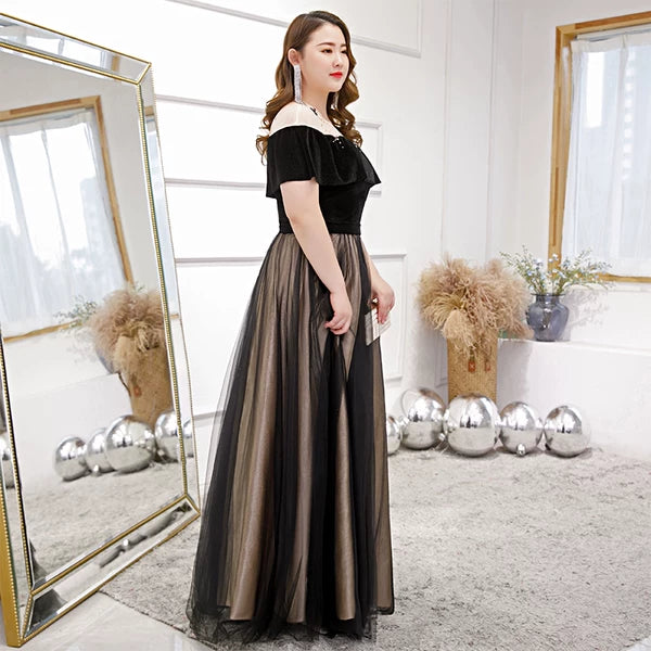 Black High-End Evening Dress