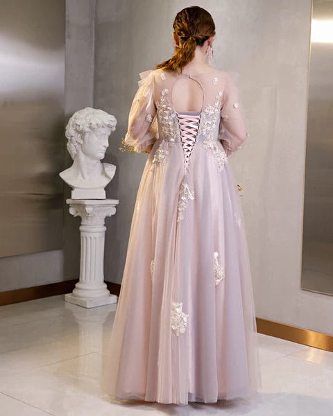 Ladies Fitted French Evening Dress