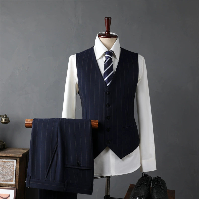 British Style 3-Piece Suit Set