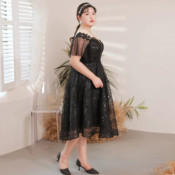 French Style Summer Evening Dress