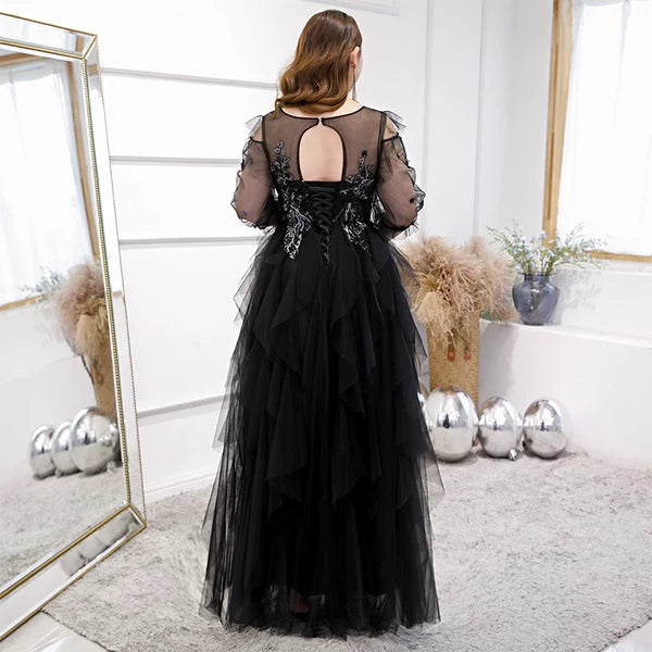 Elegant Black Evening Dress