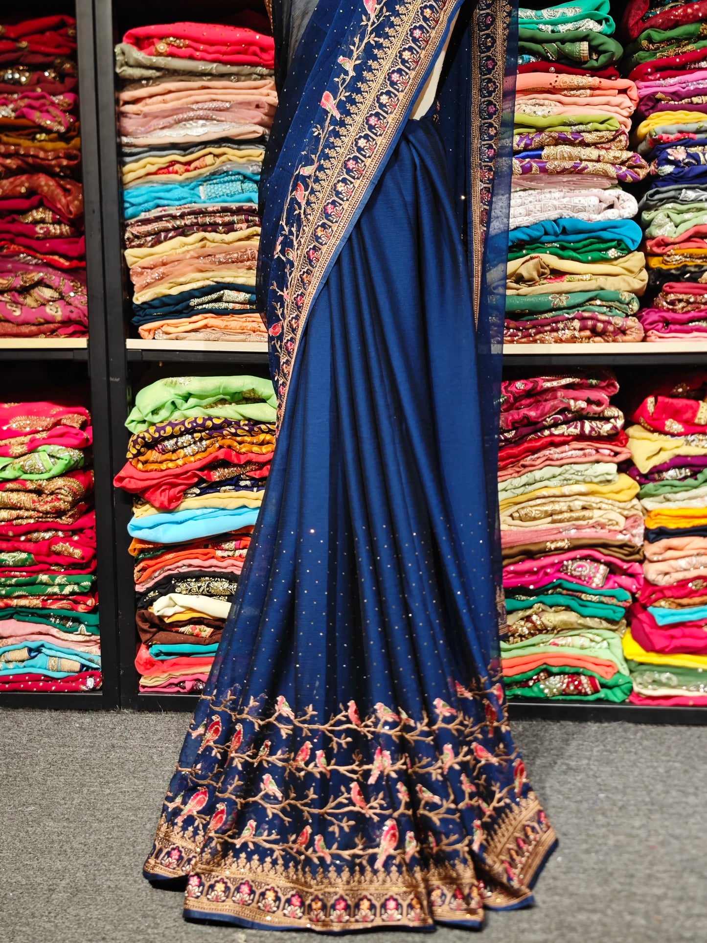 Indian Beaded Saree Dress