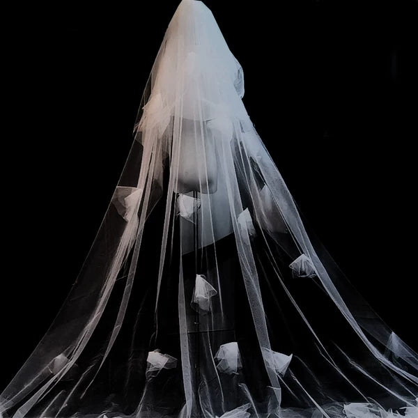 Wedding Bridal Veil Super Long Dragging