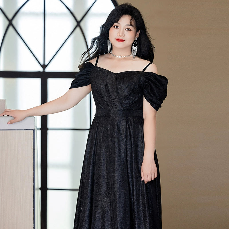 Elegant Open Shoulders Evening Dress