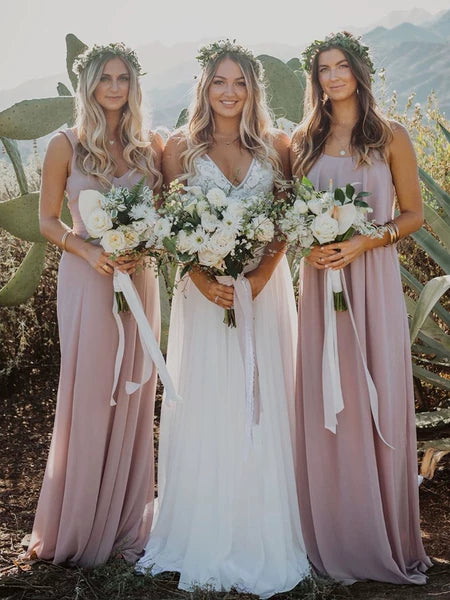 Sexy Fuchsia Bridesmaid Dress