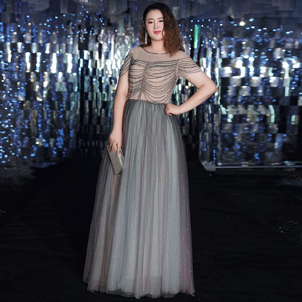 Elegant Wedding Evening Dress