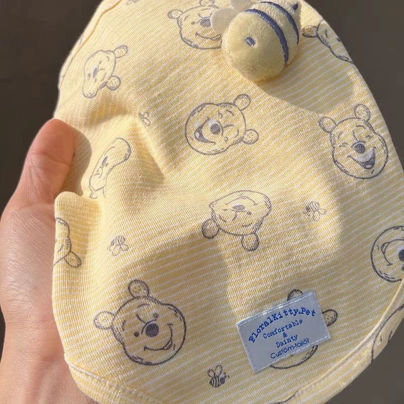 Pure Cotton Teddy Pomeranian Pet Vest for Cats and Dogs
