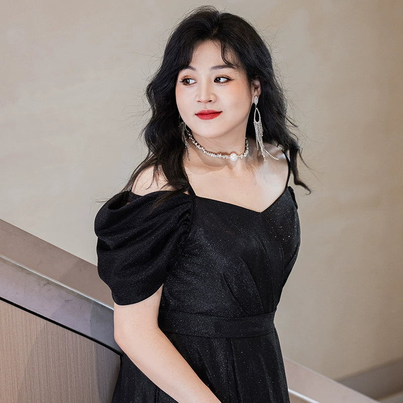 Elegant Open Shoulders Evening Dress