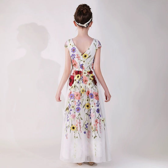 Flowered Princess Dress
