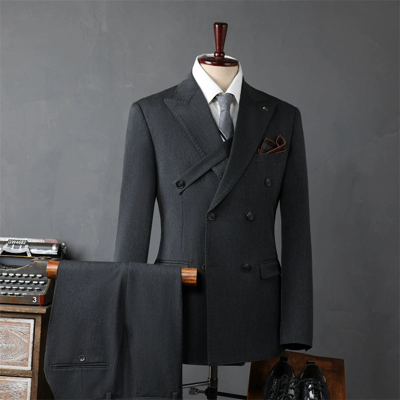British Business Suit 3 Pieces Set
