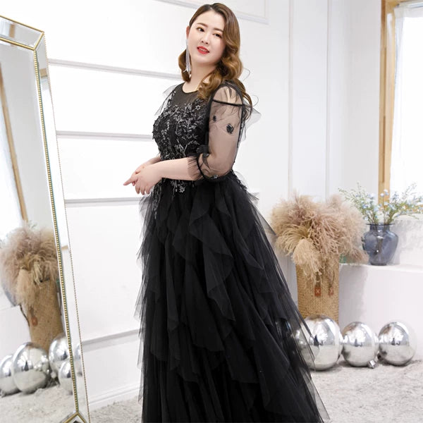 Elegant Black Evening Dress