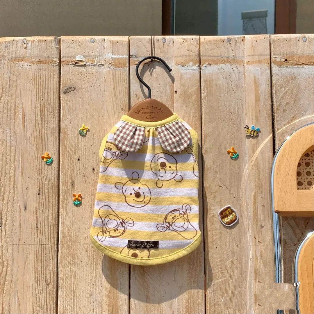 Breathable Cotton Pet Suit Summer Light Vest for Dogs and Cats