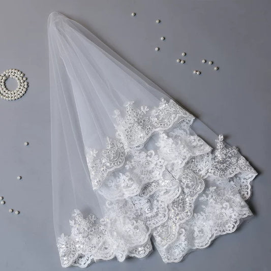 Wedding Korean Short Veil