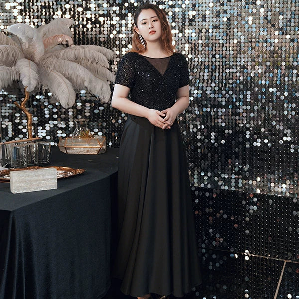 Black Long Evening Dress
