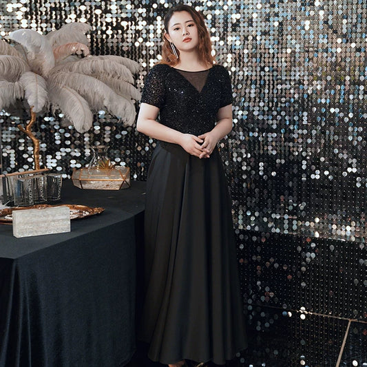 Black Long Evening Dress