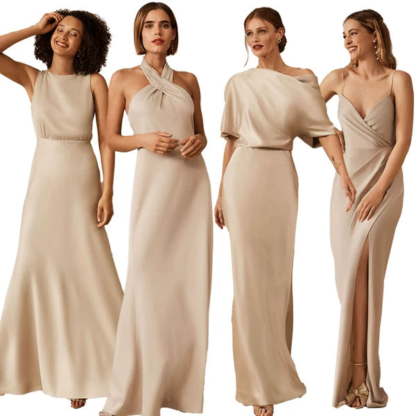 Champagne Bridesmaid Dress
