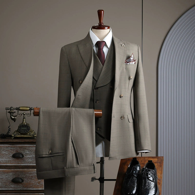 British Style 3 Piece Suit