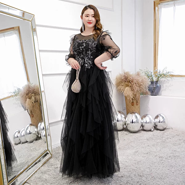 Elegant Black Evening Dress