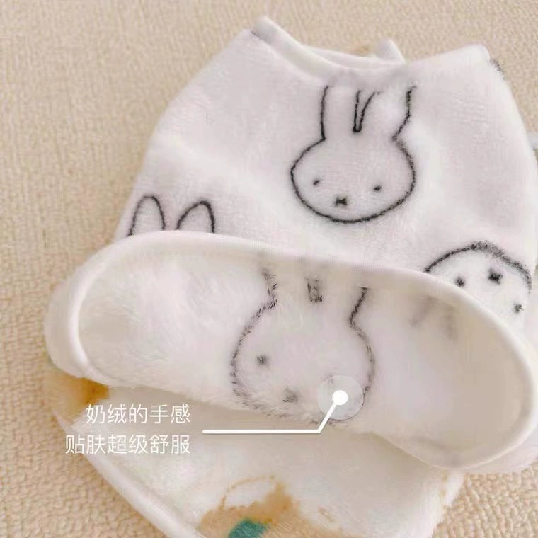 Cute Rabbit & Bear Velvet Pet Vest for Small Dogs