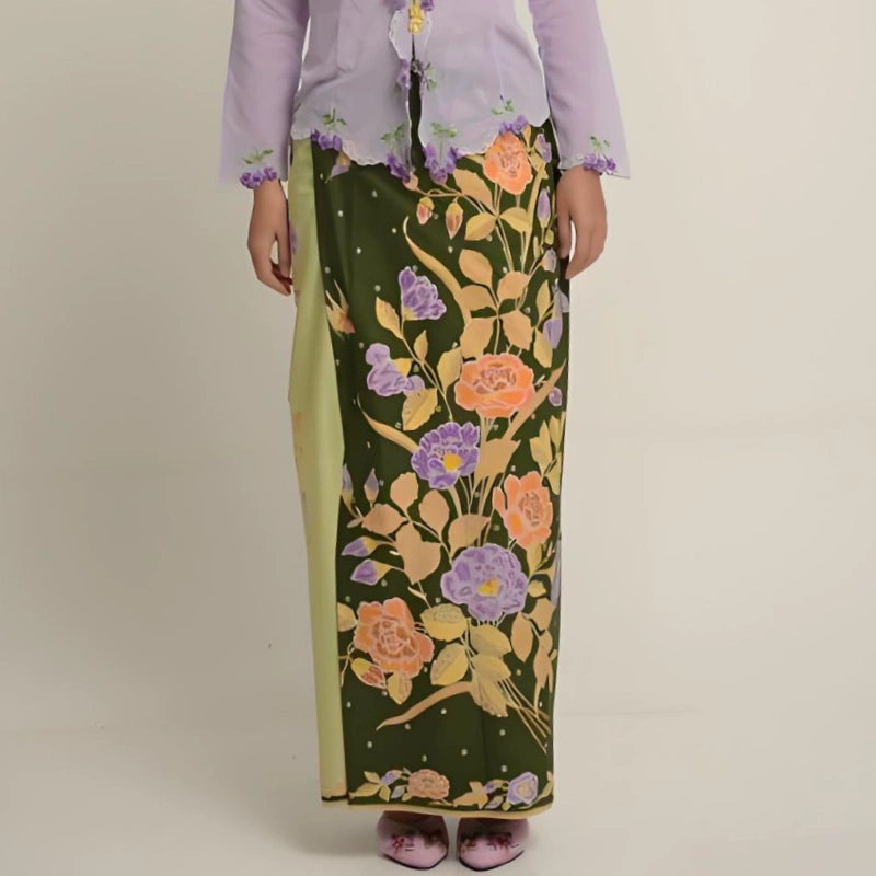 Emerald Fitted Set Embroidery