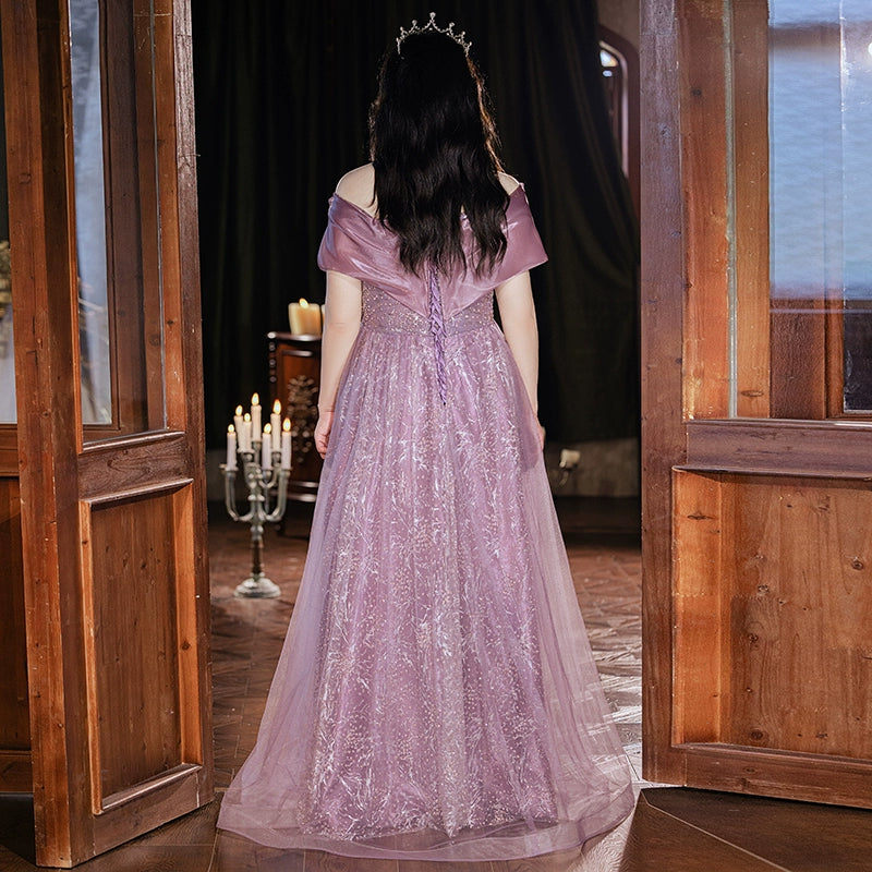 Purple Evening Dress