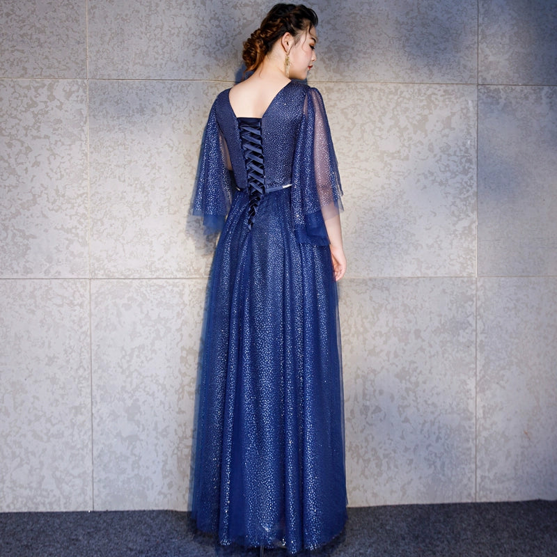 Elegant Large Size Evening Dress